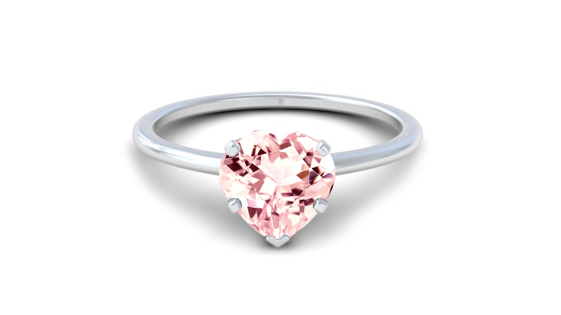 Dainty Morganite Ring