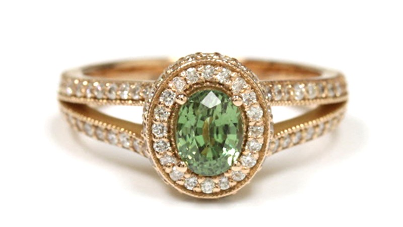 Oval Alexandrite Ring