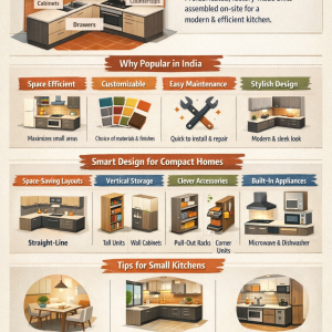 Modular Kitchen in India: Benefits, Design Ideas & Space-Saving Solutions