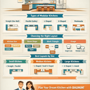 How do I choose the right modular kitchen layout for home?