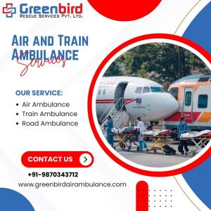 Greenbird Air and Train Ambulance Service in Ranchi is Efficiently with Trouble-Free Transfer
