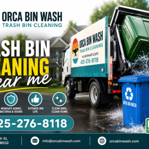 Trash Bin Cleaning Near Me – Professional Garbage Bin Cleaning for a Cleaner Property