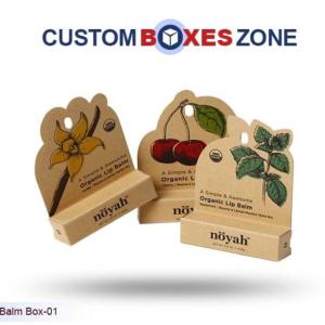 Custom Lip Balm Boxes