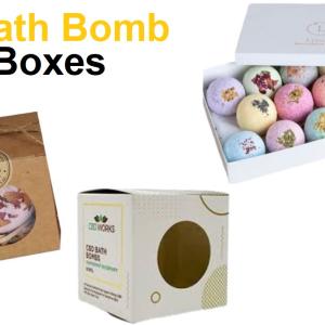 Printed Bath Bomb Boxes