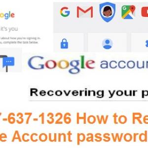 +1-877-637-1326 How to Recover Google Account password ?