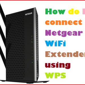 How do I connect Netgear WiFi Extender using WPS