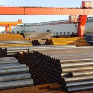 Why is A36 suitable for manufacturing ERW welded pipe?