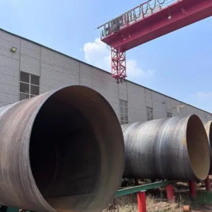 Large diameter welded pipe size and manufacturing process