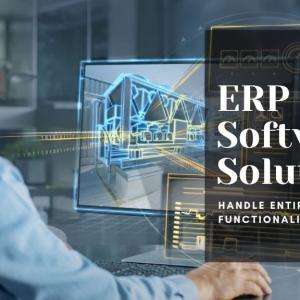 ERP Software Solutions Efficiently Handle Entire Business Functionalities