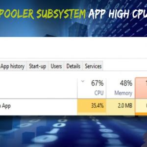 How To Fix Print Spooler SubSystem App High CPU Usage Issue?