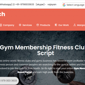   Purchase  Our  Gym Membership Fitness Clubs Script