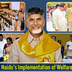 Chandrababu Naidu’s Implementation of Welfare Programmes