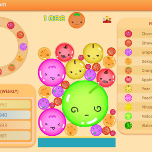 Playing Suika Game: Join the funny world of fruit!!!