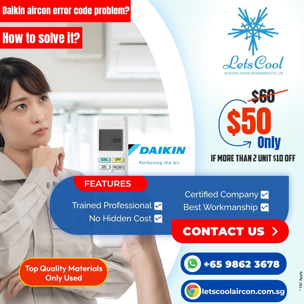 How to Check Daikin Aircon Error Codes Using the Remote