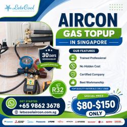 How do I know if my aircon needs a gas top-up?