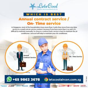 Does an aircon service contract include chemical wash? 