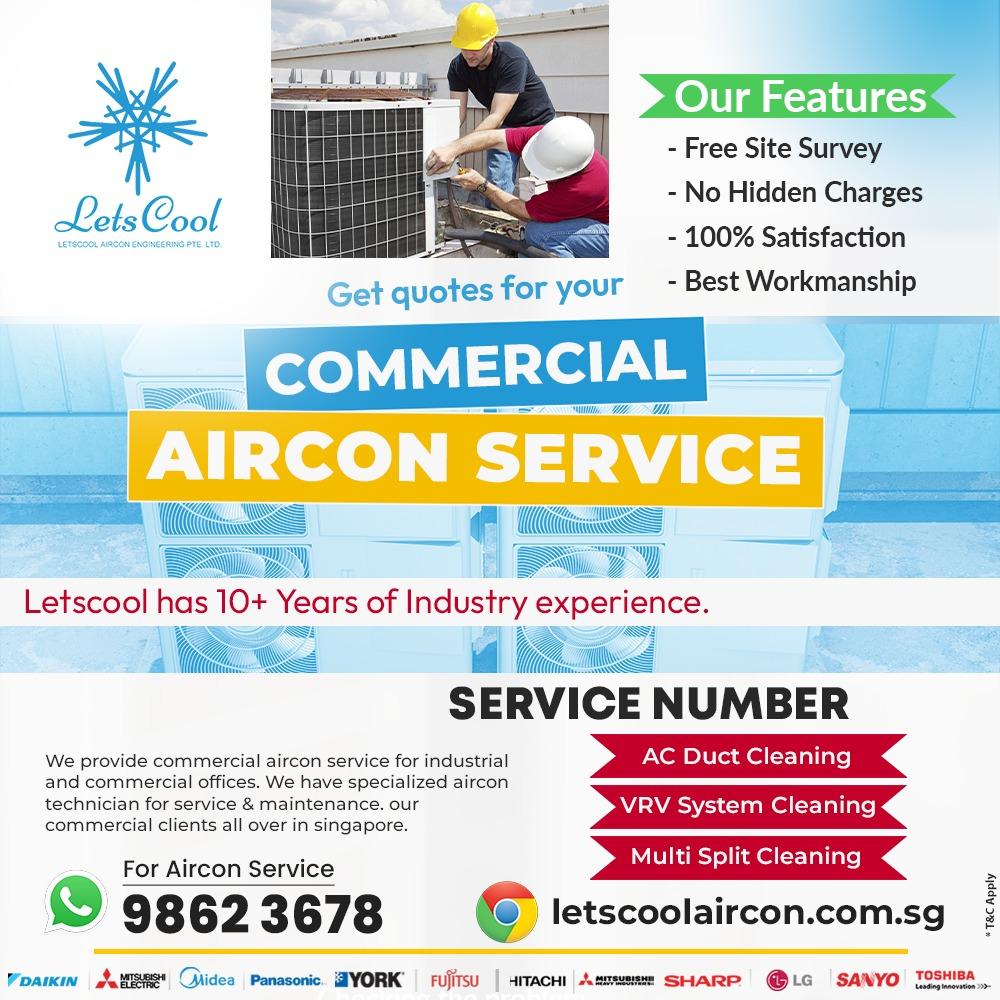 How much does commercial aircon servicing cost?