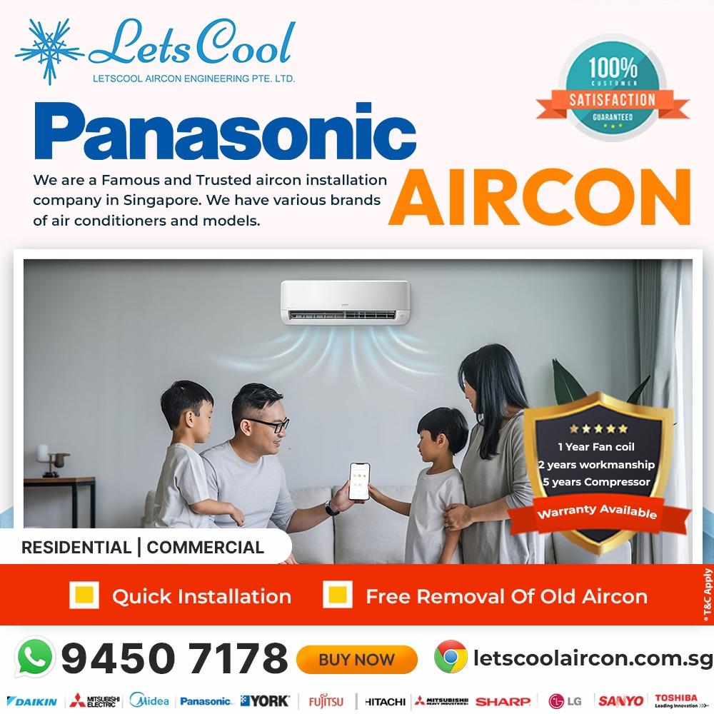 How do I reset my Panasonic aircon?