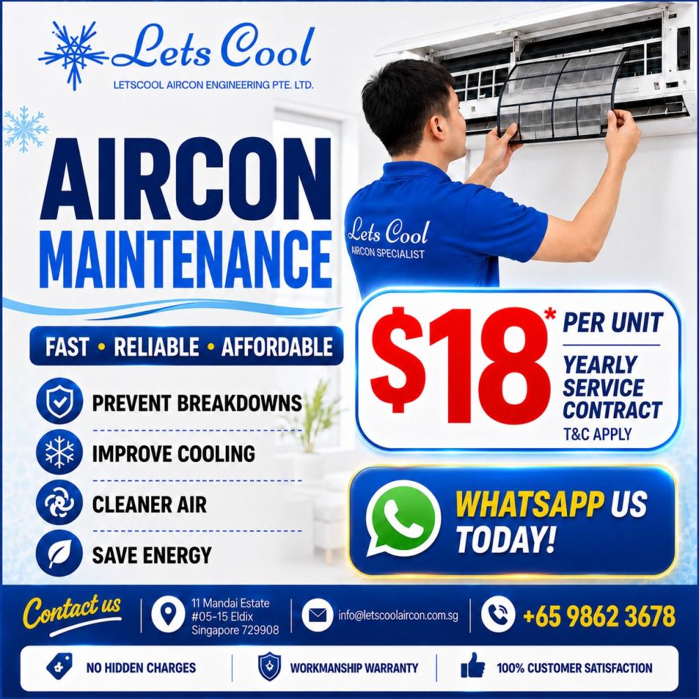What Are the Benefits of Annual Aircon Maintenance Contracts?