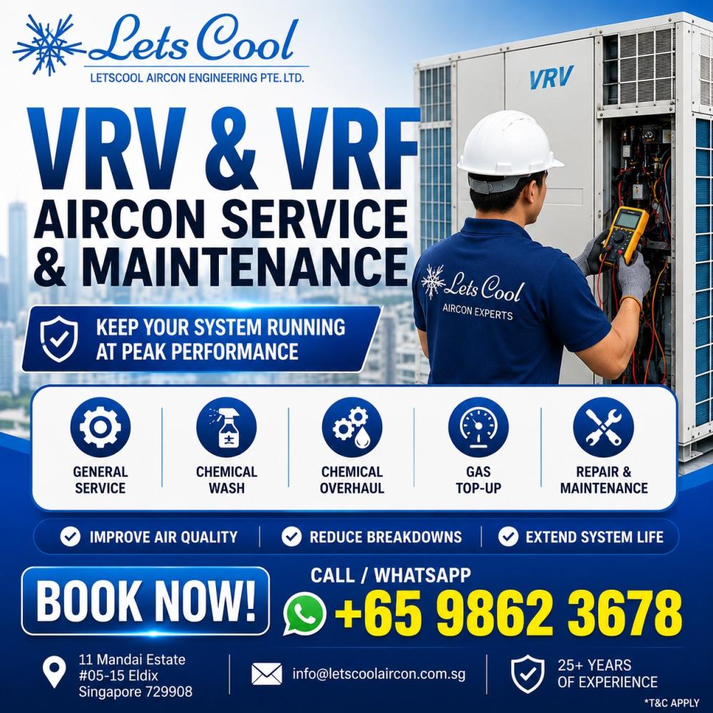 What is a VRV air conditioning system?
