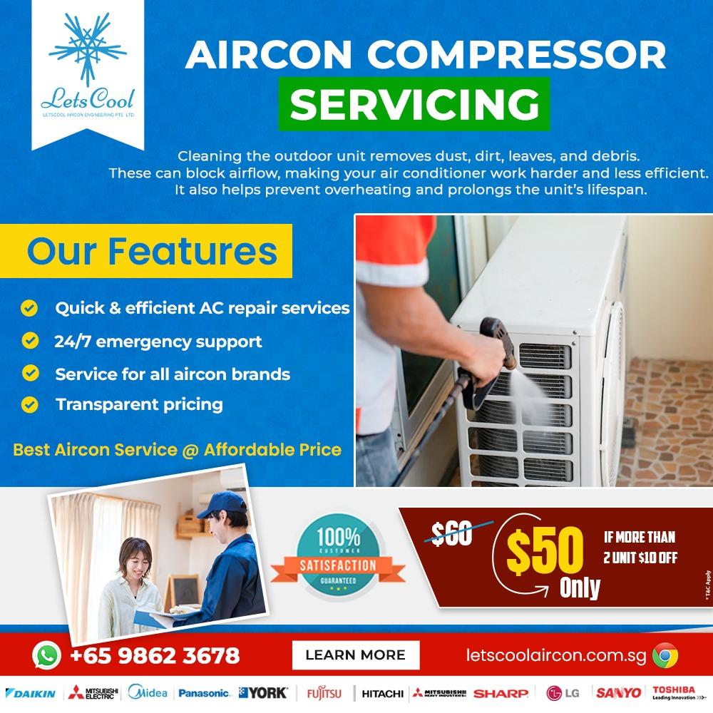 How do I know if my aircon compressor is faulty?