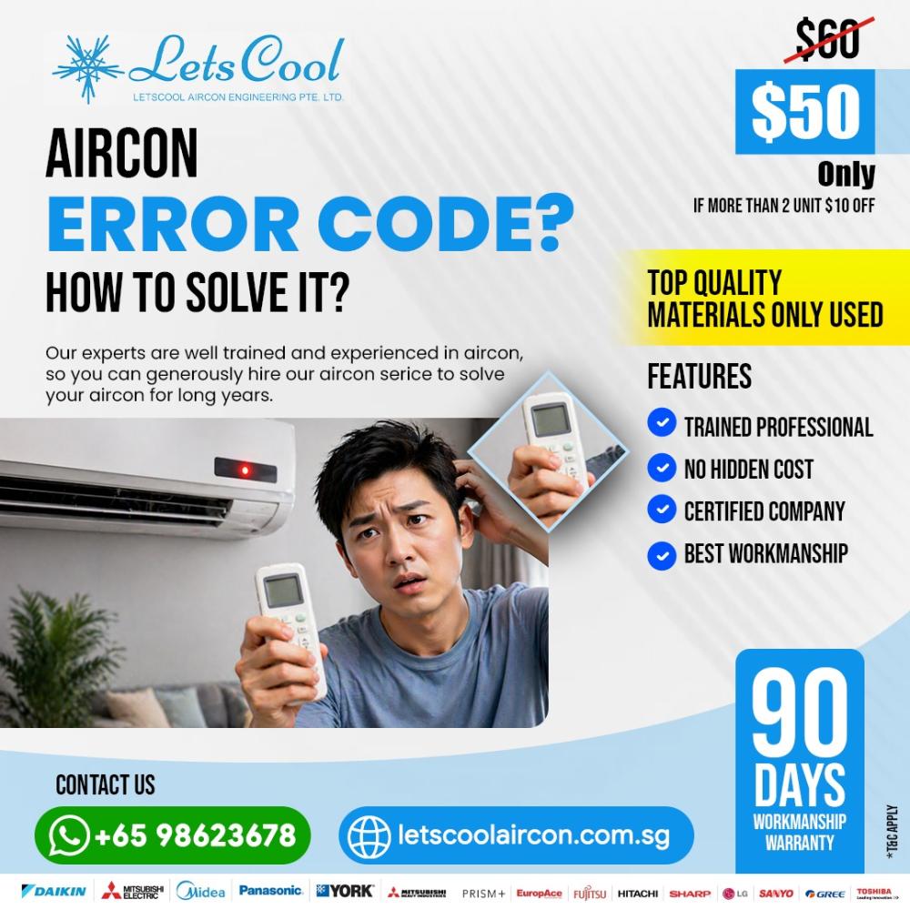 Aircon Error Codes Explained