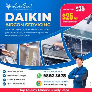 Daikin System 4 Aircon and Its Features