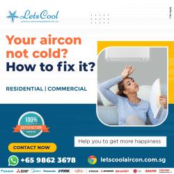 Should I repair or replace an aircon that is not cold?