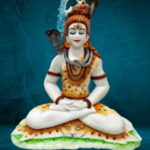 Lord Shiva Marble Statue: Channeling Divine Power and Tranquility