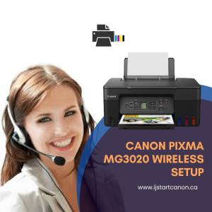 Easy Method Canon Pixma MG3020 Wireless Setup