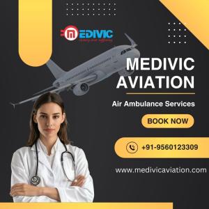 Medivic Aviation Air Ambulance Service in Kolkata Operates with High-Grade Medical Transport