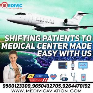 Medivic Aviation Air Ambulance in Patna- Top Grade Aircraft for Therapeutic Evacuation
