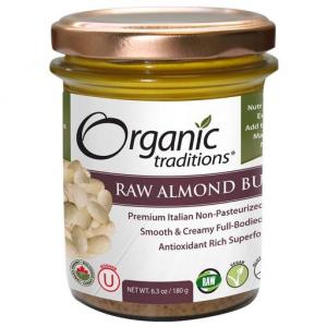 What are the health benefits of taking raw almond butter?