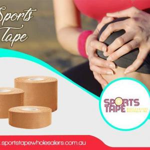 Feather touch of sports tape to pacify your sports injuries