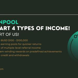 Join #DecenPool to start 4 Types of Income!