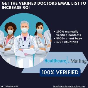 Purchase our doctors email list to expand your business
