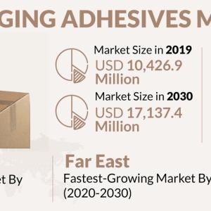 Booming Demand for Food & Beverage Packaging Fueling Packaging Adhesive Sales
