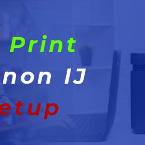 How Do I Print on My Canon IJ Printer Setup