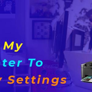 How Do I Reset My Epson Printer To Its Factory Settings