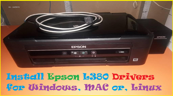 Epson l380 installation software download for mac download