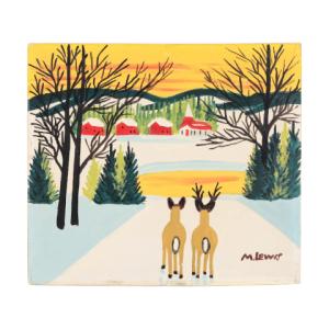 Four Oil Paintings by Canadian Folk Artist Maud Lewis Brings $167,560 at Miller & Miller Auctions