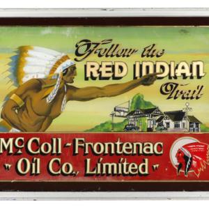 McColl-Frontenac "Follow the Red Indian Trail" Sign Brings $24,780 in Miller & Miller Auctions