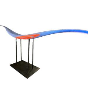 Flying Boat Art Glass Sculpture by Lino Tagliapietra Gavels for $19,680 at Neue Auctions on March 2