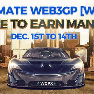 WGPX Launches "Ultimate Web3GP" with Cash, Crypto and Smartphone Prizes for Sim Racing, Web3 Buffs