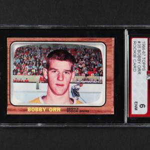 Mickey Mantle, Gordie Howe and Bobby Orr are in Miller & Miller's June 22 Sports Cards, etc. Auction