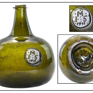 Glass Works Auctions' October 27th Online Auction featured Antique Bottles, Historical Flasks, more