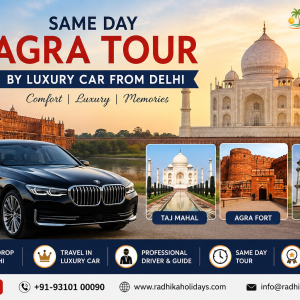 Same Day Agra Tour By Car From Delhi