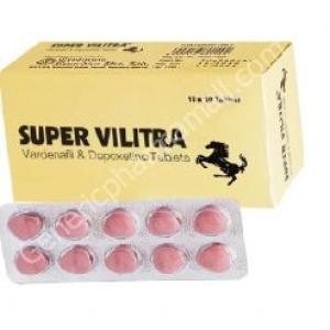 Super Vilitra : Vardenafil + dapoxetine | Dosage | Price | Reviews | Uses