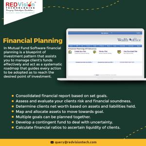 Here is How Mutual Fund Software for Distributors Provides Assistance in Developing Financial Plan?