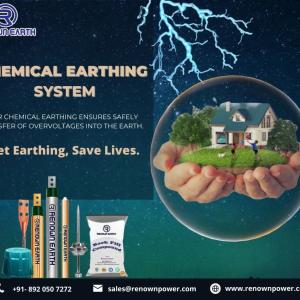 How do we secure your home from natural disasters through the chemical earthing system?